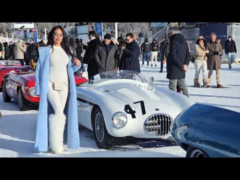 BILLIONAIRES ENJOYING MOST EXPENSIVE CARS IN ST.MORITZ THE ICE 2026