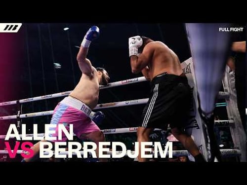 Dave Allen destroys Karim Berredjem in one round! | Matchroom Boxing