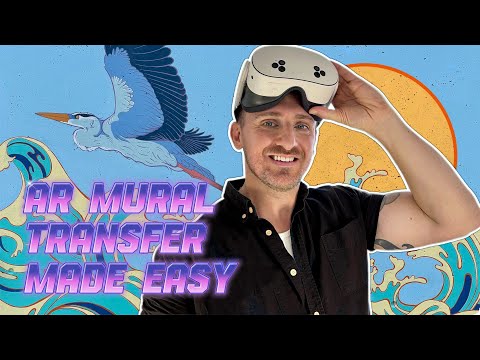 Creating Murals with the Meta Quest 3s + Contour App