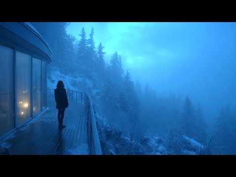 Alone in the Blue Fog | Deep Chill for Cold Mornings