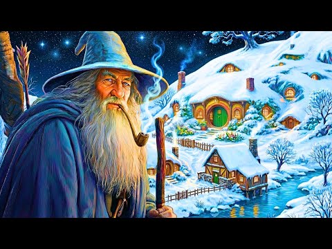 Gandalf Visits The Shire For Winter: Cozy Middle-earth Tale For Sleep & Study