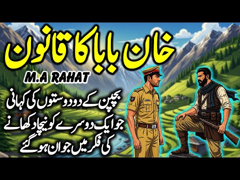 Khan Baba Ka Qanoon | M.A Rahat | Complete Urdu Story