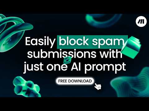 Automatically Block Spam Form Submissions with AI (Make.com)