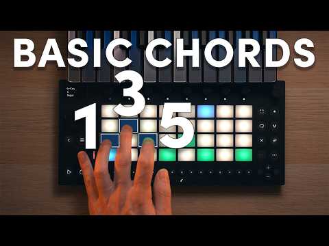 Chords on Ableton Move? EASY! (Introduction tutorial on how to play chords)