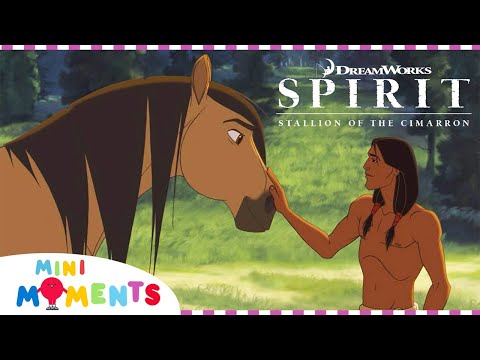 Spirit Finds A New Family! | Spirit: Stallion of the Cimarron | Best Bits | Mini Moments