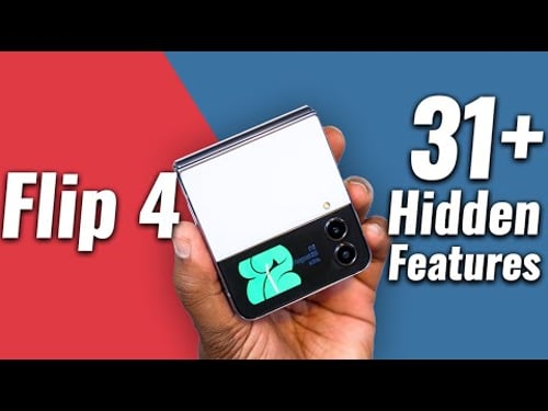YOU'RE USING WRONG! Galaxy Z Flip 4 - 31+ TIPS & TRICKS You NEVER Knew Existed!