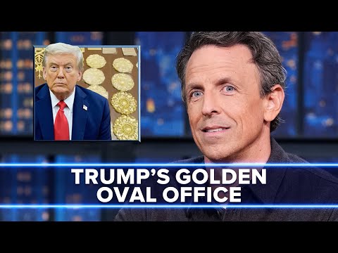 Trump Says Foreign Leaders "Freak Out" When They See Oval Office