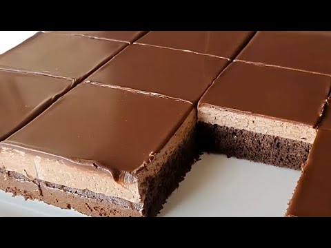 La ricetta della torta al cioccolato più veloce di sempre! Cucino tutti i giorni! SENZA UOVA!