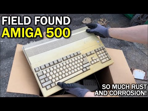 This Amiga 500 was left outside for years. Let's try to revive it!