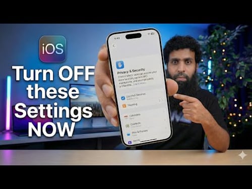 Turn Off these iOS 26 Privacy Settings NOW | Amazon Great Republic Day Sale