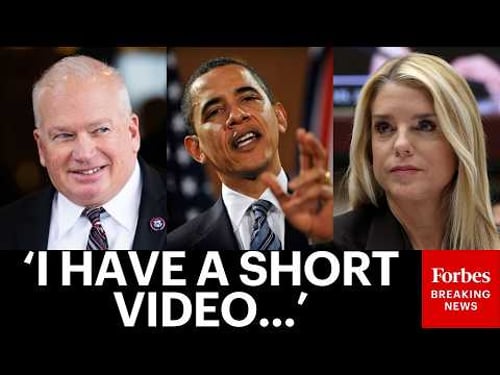 Scott Fitzgerald Shows Pam Bondi Video Of Democrats Supporting 'Strong Immigration Enforcement'