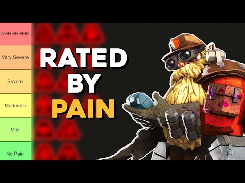 Mutators ranked by PAIN | A DRG Tierlist