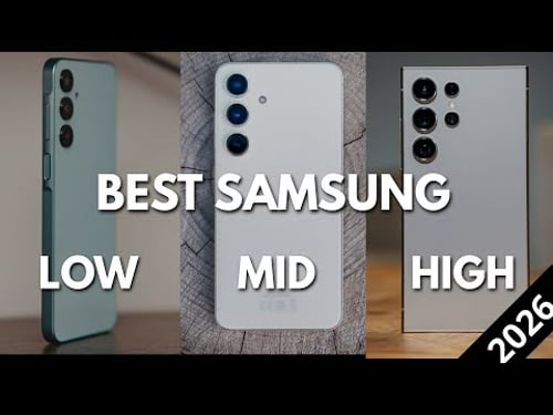 Top 3 Samsung Phones You SHOULD Buy in 2026 (Cheap to Premium)