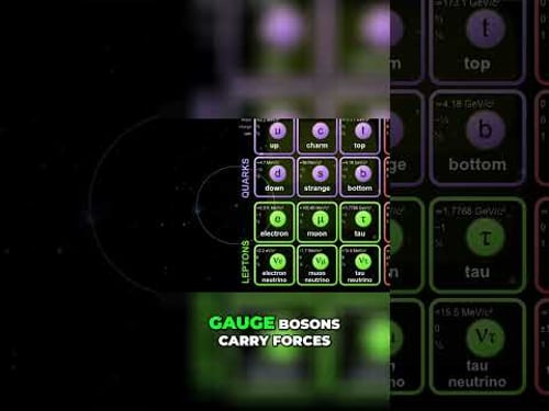 How 17 Particles Control All of Reality #science #cosmology #learning