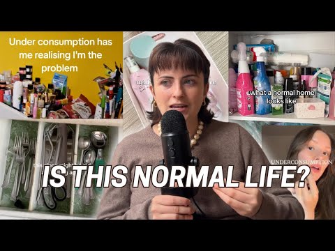 Analyzing "Underconsumption core" vs "Normal Life" Content on TikTok