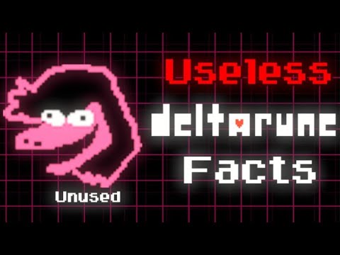 1357 seconds of Useless Deltarune Facts