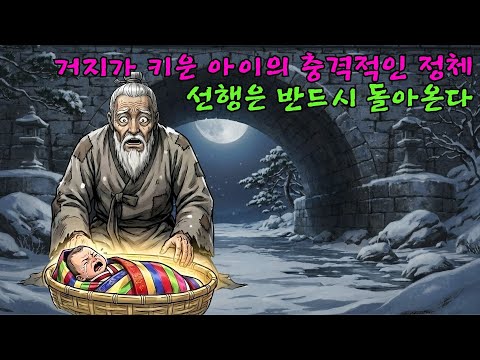 거지가 거두어 키운 아이, 알고 보니 실종된 재상 대감의 외아들 — 노인은 후한 보답으로 여생을 편히 보내다ㅣ옛날이야기 ㅣ민담 ㅣ오디오북ㅣ전설ㅣ설화 ㅣ야담