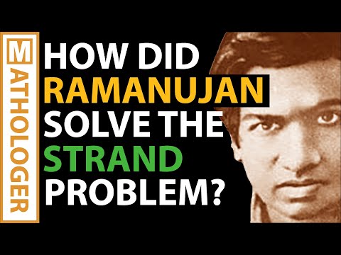 How did Ramanujan solve the STRAND puzzle?