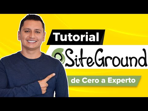 🥇 Tutorial SiteGround Desde Cero ✅ Mejor Hosting para WordPress