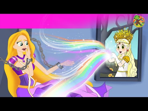 樂佩公主 - 長髮公主 - 2個故事 (Princess Rapunzel in Chinese) | KONDOSAN 中文 - 童話故事 | 兒童動畫 | 卡通