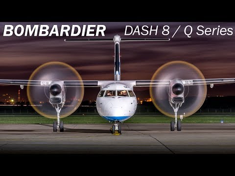 Bombardier Dash 8/Q Series - engines with sabres