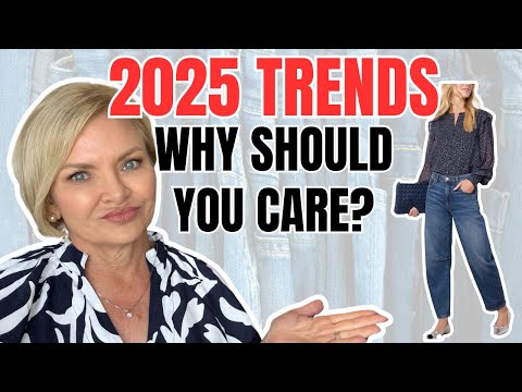 2025 Fashion Trends for Women Over 50!