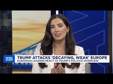 President Trump says Europe is 'being destroyed'