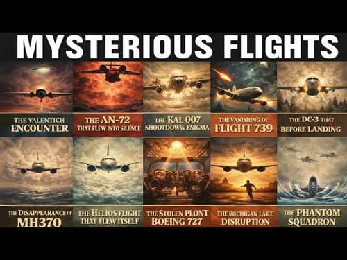 10 Mysterious Flights That Vanished in the Skies and Remain Unexplained