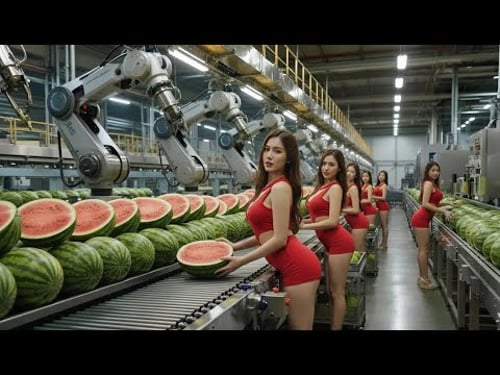 How to Make: From Fresh Ripe Watermelons to Irresistible Juice (Full Process)
