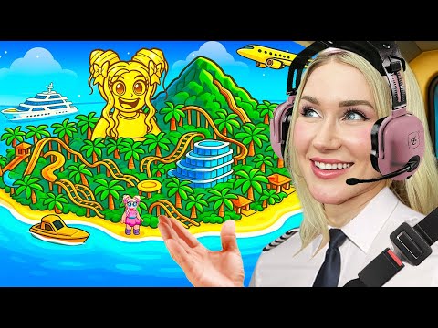 Ich BAUE eine 100.000.000€ PRIVATINSEL! 🌸 Roblox