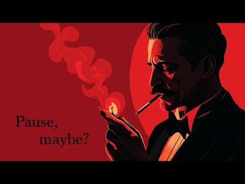 Before the fire dies.