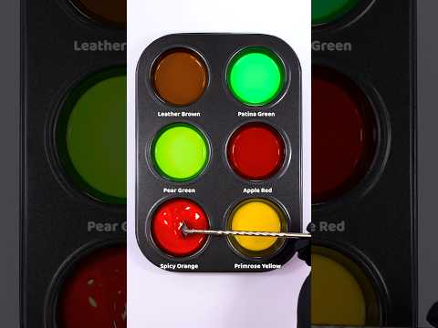 I Mixed Just 3 Colors… and Got These! 🎨 #colormixing #paintmixing #colors #colortheory