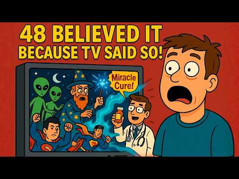 48 Dumbest Things People Believed Because It Was on TV