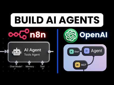 How to Build AI Agents with OpenAI Agent Builder vs n8n — Step-by-Step Tutorial