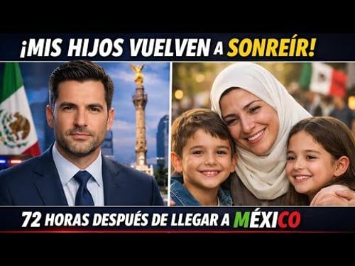“¡Mis hijos vuelven a sonreír!” — dijo la madre árabe 72 horas después de llegar a México