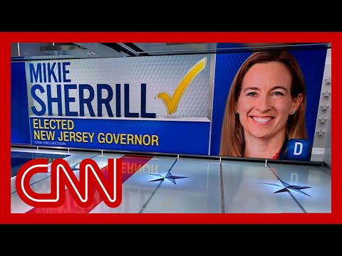 Democrat Mikie Sherrill elected New Jersey governor, CNN projects