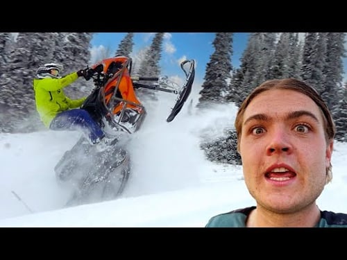 Building Worlds LARGEST Snow Bike - 1340cc Hayabusa
