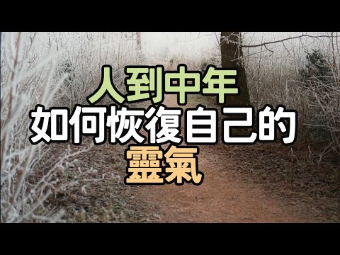 人到中年,如何恢復自己的靈氣.#靈氣 #中年 #恢復 #活著的光感 #真 #鈍 #情緒固化 #感官 #獨處 #感受 #生活美感 #創造力 #無用時間 #莊子 #乘物以遊心 #i愛生活life