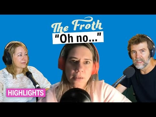 Lou Sanders creates the Most Awkward Podcast Moment Ever | The Froth Podcast