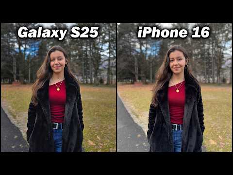 Samsung Galaxy S25 vs iPhone 16 Camera Test