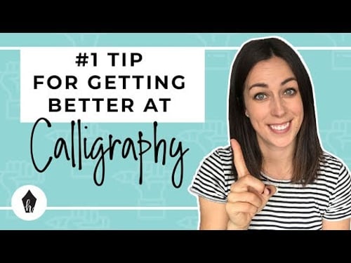 The BEST Way You Can Get Better at Calligraphy– The Calligraphy Basic Strokes
