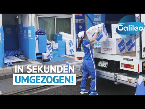Japans krasseste Umzugsfirma! SCHNELL und mit PERFEKTION! | Galileo