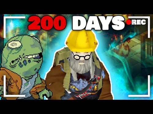 Surviving 200 Days in Project Zomboid: CDDA Challenge, All Negative Traits (Full Stream)