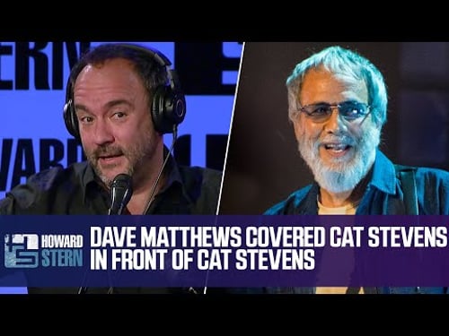 Dave Matthews on Performing Covers in Front of Cat Stevens, Neil Young, and Paul Simon