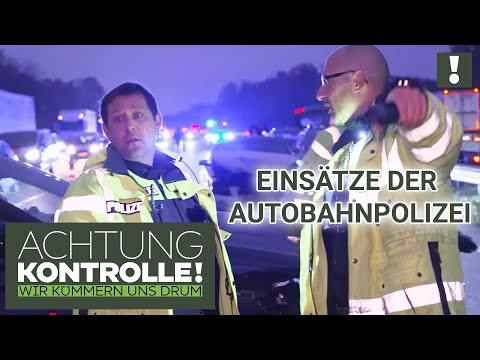 "Someone was dreaming!" Everyone's hands full on the motorway! | Attention: Checkpoint