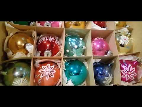 ***ЁЛОЧНЫЕ ИГРУШКИ ГДР. ШАРЫ.***