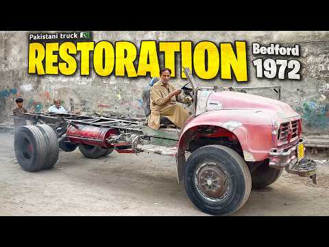 "UK Manufactured Bedford Pakistani Truck in 1972 Full Restorations"