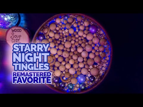 ASMR • Remastered "My Favorite Wood Soup” Ever • Dark Screen