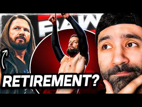 AJ STYLES RETIRING AT THE RUMBLE!? FINN BALOR PUSH IS HERE (Wrestling Hot Takes)
