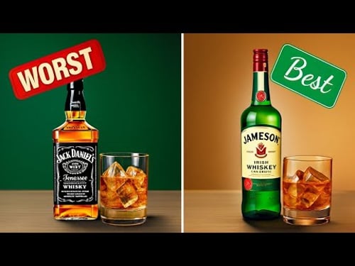 15 Famous Whiskey Brands Ranked From Worst to Best!